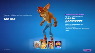 Winning Crash Bandicoot Skin 😍