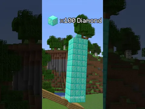 Did You Guess The Correct Amount Of Blocks? #minecraft