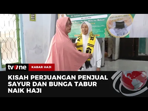 Nenek Penjual Sayur dan Bunga Tabur Naik Haji