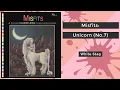 Misfits Unicorn No 7 - White Stag Coloring Book Flip