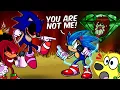 Download Lagu Friday Night Funkin but SONIC.EXE CONFRONTS HIMSELF... (Sonic vs Sonic.EXE) FNF Mods 136