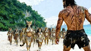 Naufraguei na Ilha das Mulheres Felinas e Elas Me Imploraram para Salvá las da Extinção