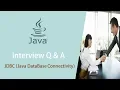Java JDBC interview questions and Answers Learn with Safi