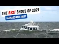 BEST OF MANASQUAN INLET 2021 - The BEST Boat Shots Wins and Fails