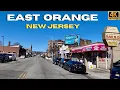Driving East Orange New Jersey 4K