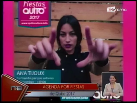 Agenda por fiestas de Quito 2017