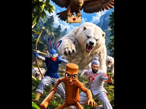 Thung Thung Aur Safed Bhalu Ka Inteqam | Official Video 🐻💥