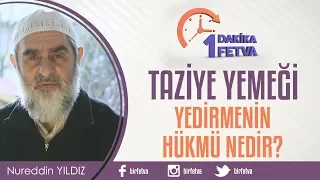 Taziye yemeği yedirmenin hükmü nedir?