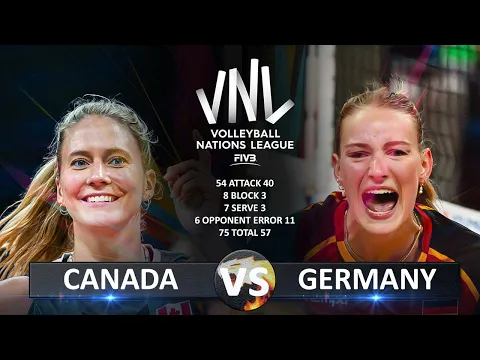 Download MP3 Canada vs Germany | Women's VNL 2024