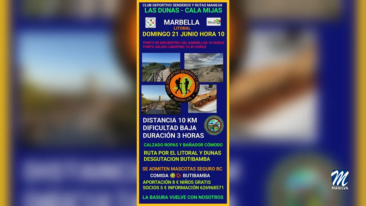 Ruta senderista por el litoral y las dunas de Cala de Mijas