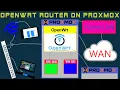 How to setup OpenWrt on Proxmox