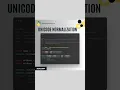 Javascript Unicode Normalization