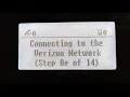 Verizon Samsung 4G LTE Network Extender 2 Start Up Sequence SLS-BU10B