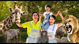 24 HORAS Sobreviviendo a un Zoologico con LEONES 🦁