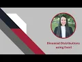 Binomial Distributions using Excel