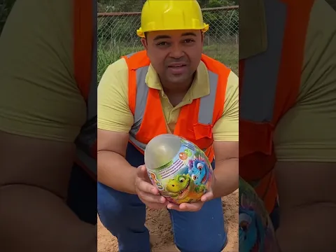 Ovo Surpresa de dinossauro #infantil #criança #moopi