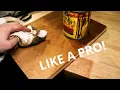 How to stain wood LIKE A PRO Pine wood staining tips and tricks