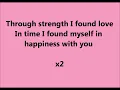 Happiness - Alexis Jordan - lyrics