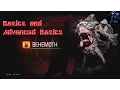 Evolve Basics and Advanced Basics for BEHEMOTH