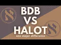 How to Use BDB and HALOT One Major Difference