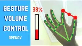 Hand Gesture Volume Control Python OpenCV