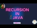 Recursion in Java PART - 3 Recursive Function Java Class 11th class 12th ISC