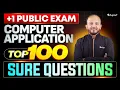Plus One Computer application 100 sure questions Eduport Plus One
