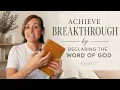 How to Practically Declare Scripture to Change Your Life Shift Things