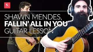 Download 🎸Fallin All In You Guitar Lesson - How To Play Fallin All In You by Shawn Mendes MP3