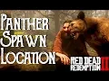 RDR2 Panther and Florida Panther Location Perfect Pelt Read Description Red Dead Redemption 2