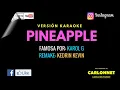 Pinapple - Karol G (Karaoke)