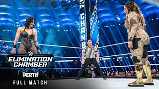 FULL MATCH Rhea Ripley Vs Nia Jax Women S World Championship Match WWE Elimination Chamber 2024 