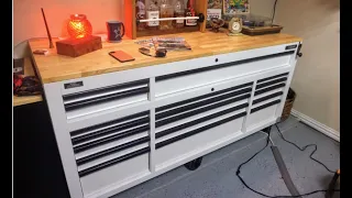 72 in Husky Tool Box Review - Matte White