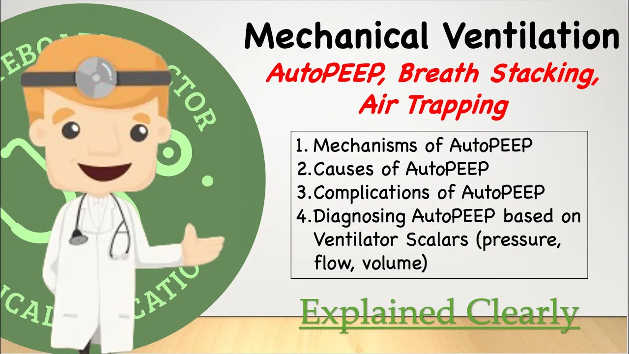 Mechanical Ventilation Advanced - Auto PEEP, Breath Stacking, Air Trapping | Clinical Medicine