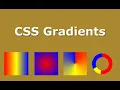 GRADIENTS IN CSS HTML CSS linear-gradient Radial-gradient Conic-Gradients function in CSS
