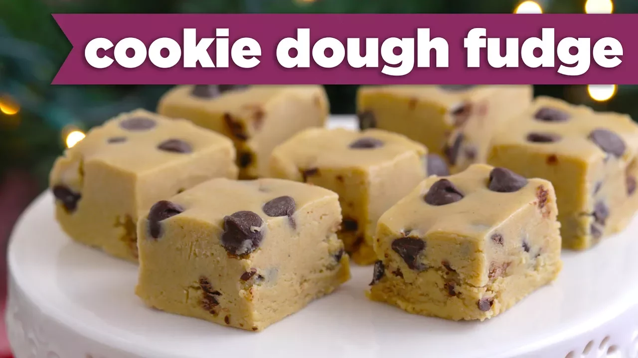 Low Carb Cookie Dough Fudge! Keto Friendly Recipe  - Mind Over Munch