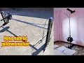 simple home made lat pulldown device