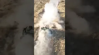 ترسانه عسكريه  هجوم الدبابات مشهد قوي دندنها