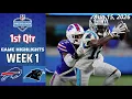 Panthers vs Buffalo Bills Full Highlights 1st QTR Aug 15 2026 NFL Preseason Week 1