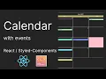 Full Calendar From Scratch React