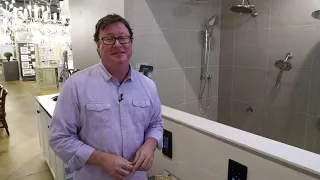 Shower Selections at Ferguson s Showroom