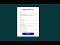 Creating a Robust Form Validator with HTML CSS and JavaScript Step-by-Step Tutorial
