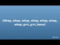 Skillibeng - Whap Whap ft. Fivio Foreign & French Montana (Lyrics)