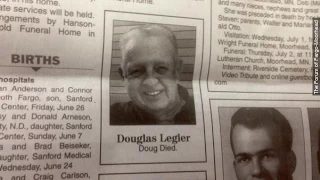 North Dakota Man s Obituary Is Just 2 Words Long - Newsy