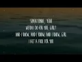 Chris Brown - Sensational (Lyrics) ft. Davido & Lojay