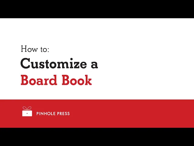 Custom Board Book