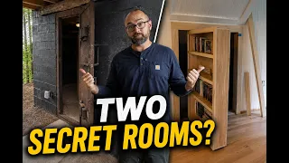 The road back to boat work:  The bunker, hidden bookcase door & bad news. Ep. 689