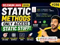 286 static methods only can access static stuff directly Selenium Java 2026
