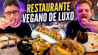 PROVANDO COMIDAS VEGANAS de LUXO em Santiago