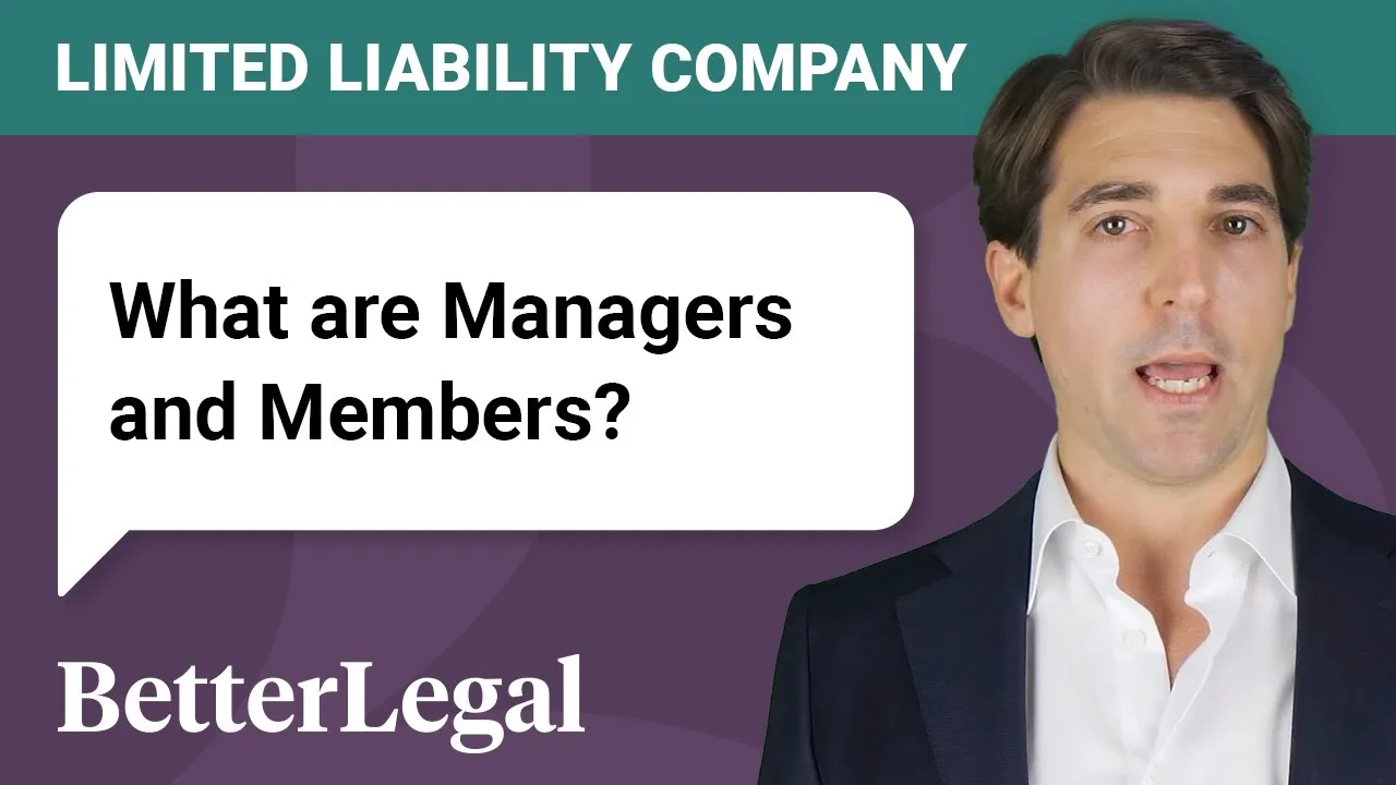What are Managers and Members in relation to an LLC?